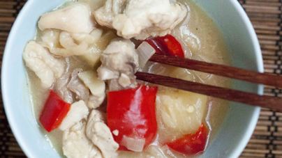 Курица с ананасами в мультиварке