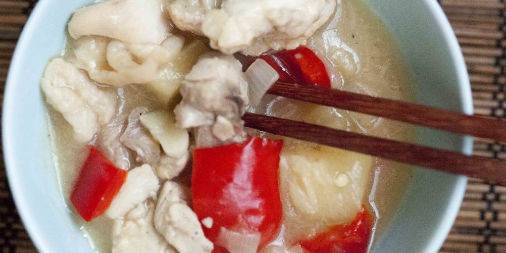 Рецепт курица с ананасами в мультиварке