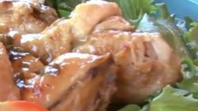 Курица с чесноком по-испански