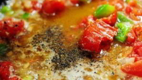 курица с оливками