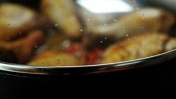 курица с оливками