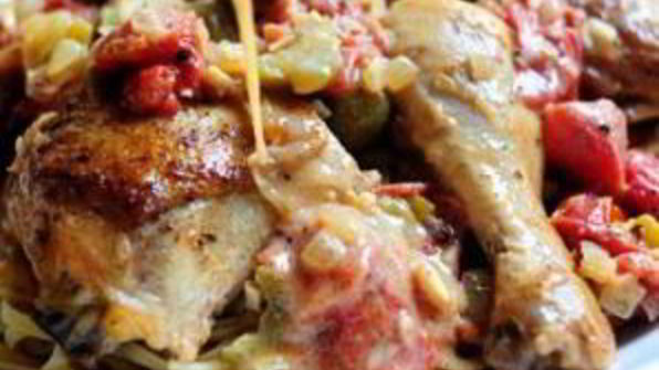 курица с оливками