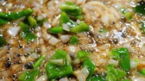 курица с оливками