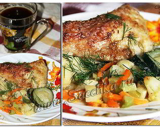 Курица с овощами