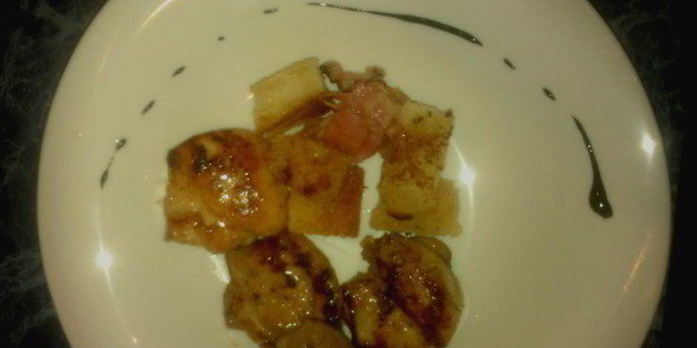 Рецепт курица в медово-соевом соусе на крутонах