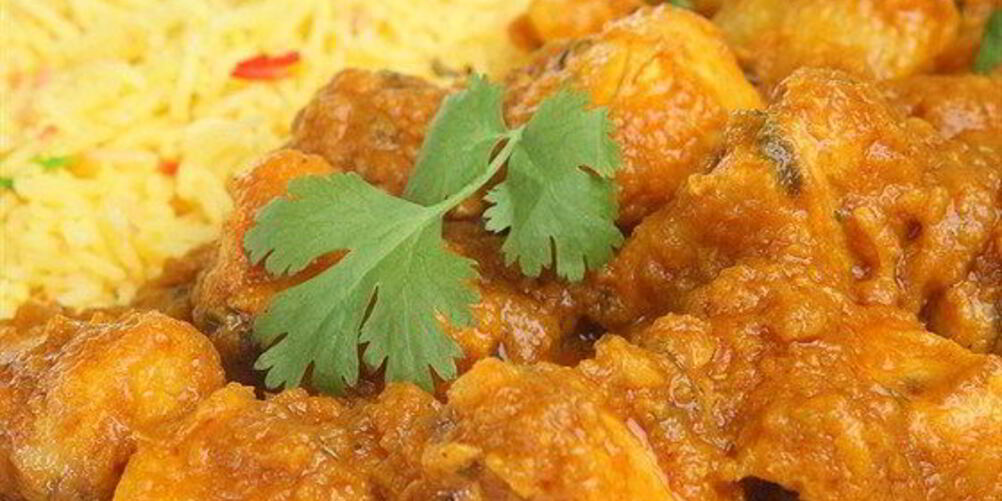 Рецепт курица в сливочном соусе карри с ананасом