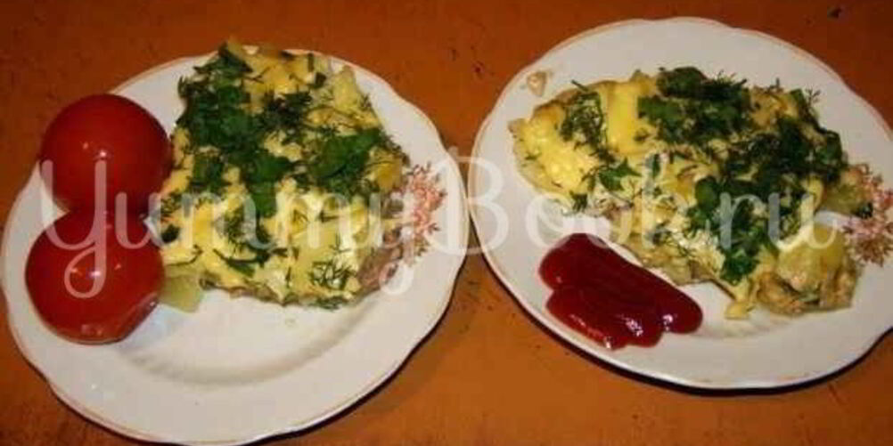 Рецепт мясо под сыром