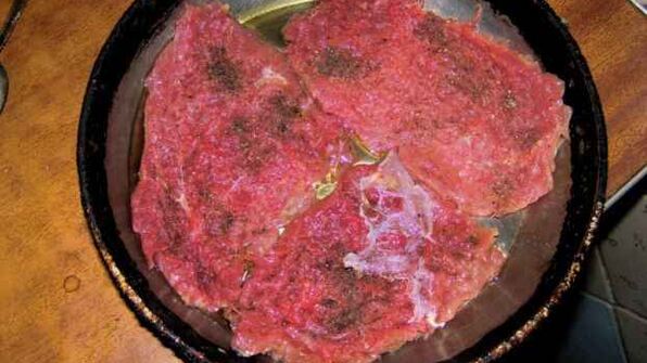 мясо под сыром