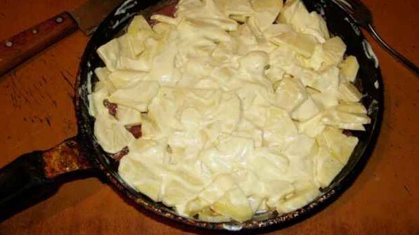 мясо под сыром