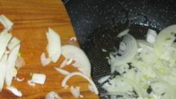 мясо с грибами и сыром