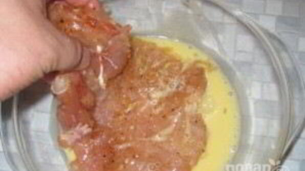 мясо с грибами и сыром