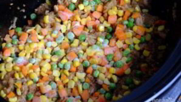 мясо с соусом терияки