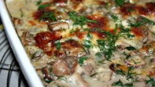 мясо в духовке с подливкой