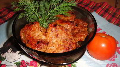 Отбивные из птицы по-студенчески