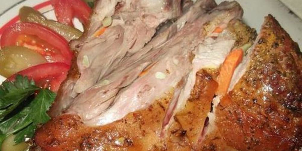 Рецепт пьяная рулька с морковью в пиве