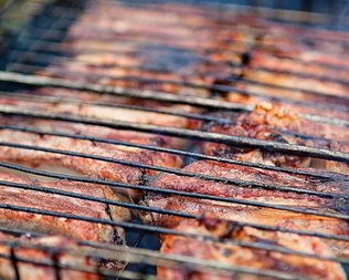 Ребра на гриле