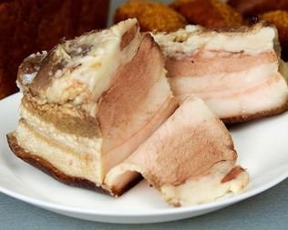 Сало вареное в рассоле