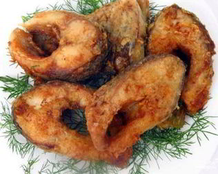 Сазан, жареный на сковороде