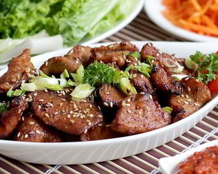 Сочная свинина по-корейски