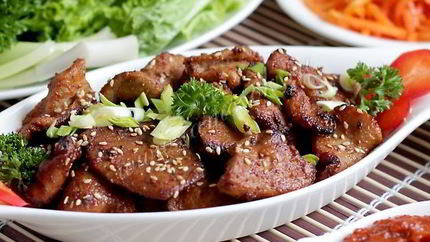 Сочная свинина по-корейски