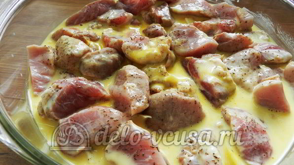 свинина с овощами в духовке