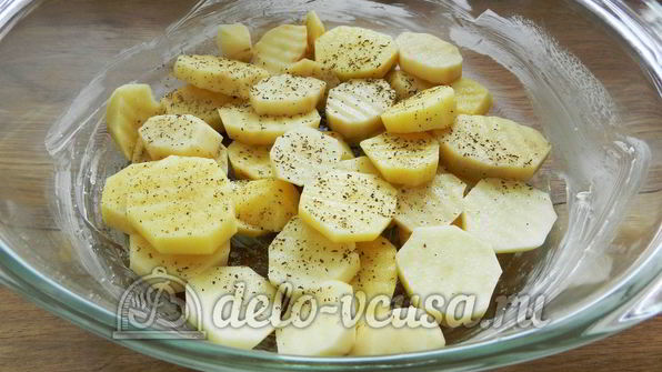 свинина с овощами в духовке