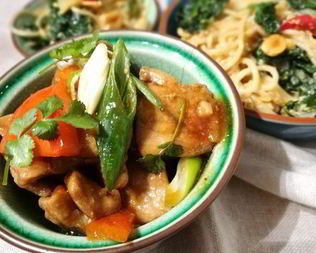 Свинина в кисло-сладком соусе