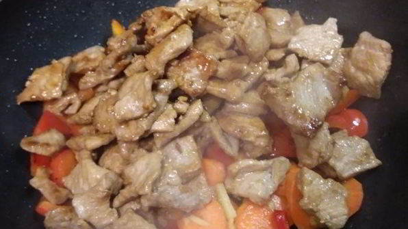 свинина в кисло-сладком соусе