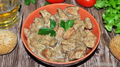 Свинина в пиве по-бельгийски