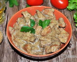 Свинина в пиве по-бельгийски