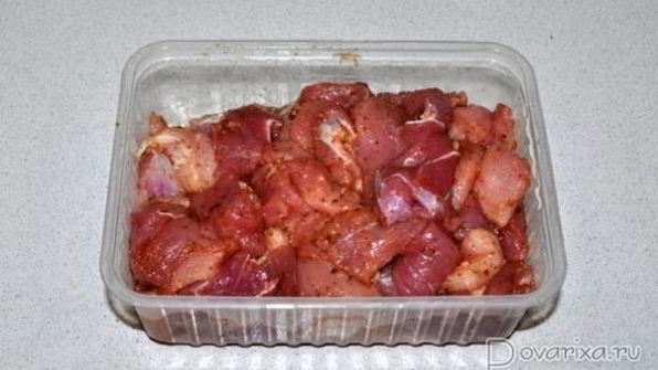 свинина в пиве по-бельгийски