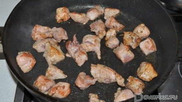 свинина в пиве по-бельгийски