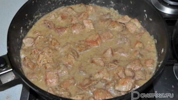 свинина в пиве по-бельгийски