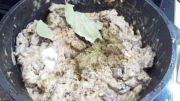 свинина в сметане