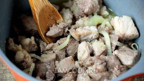 свинина в сметанно-горчичном соусе