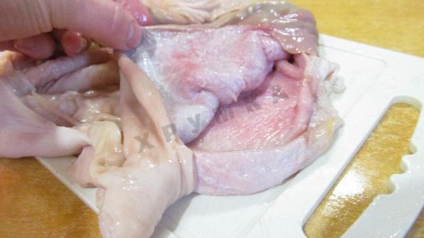 свиной желудок фаршированный