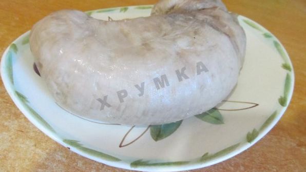 свиной желудок фаршированный