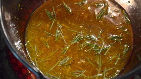 свиные отбивные в медовой-апельсиновой глазури