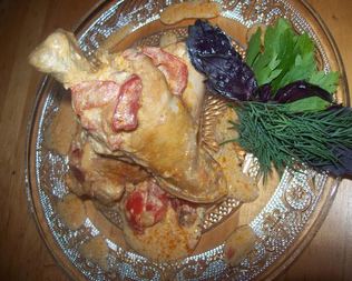 Цыпленок по-Венгерски