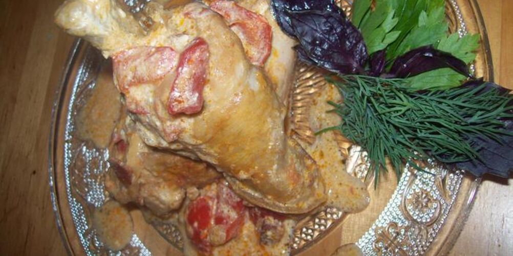 Рецепт цыпленок по-венгерски