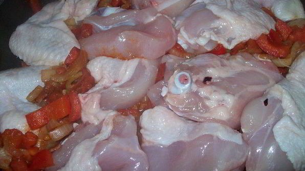 цыпленок по-венгерски