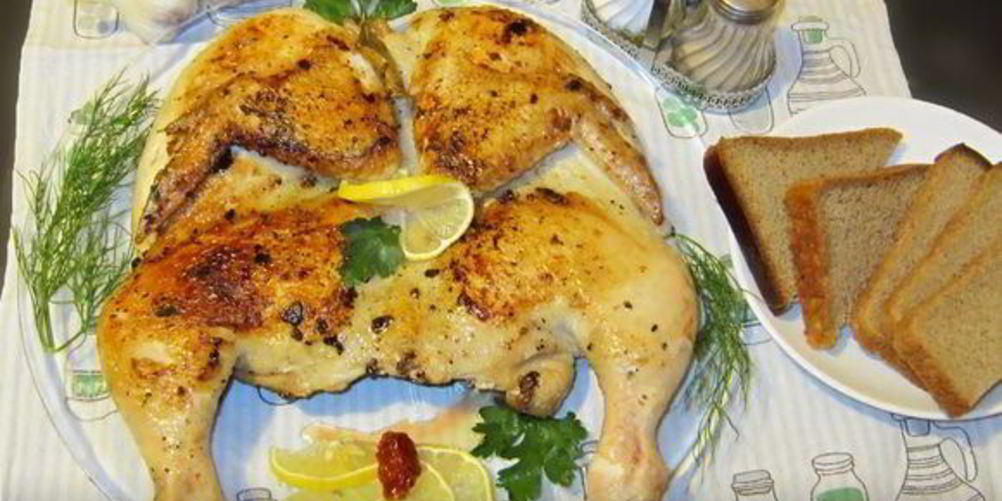 Рецепт цыпленок табака