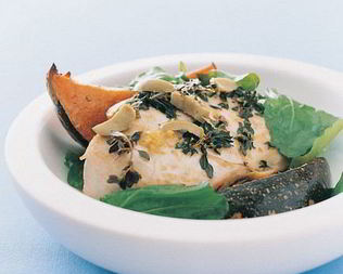 Цыпленок в лимонном соусе