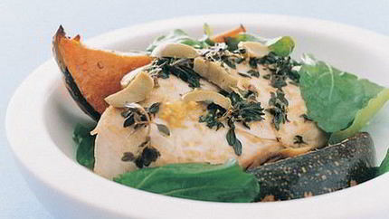 Цыпленок в лимонном соусе