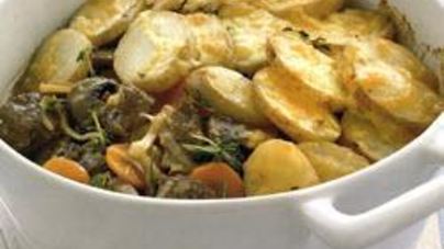 Тушеная баранина с картофелем