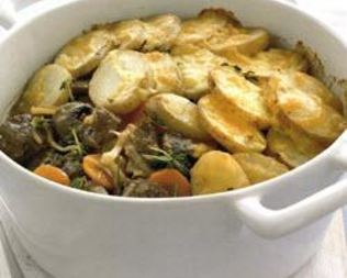 Тушеная баранина с картофелем
