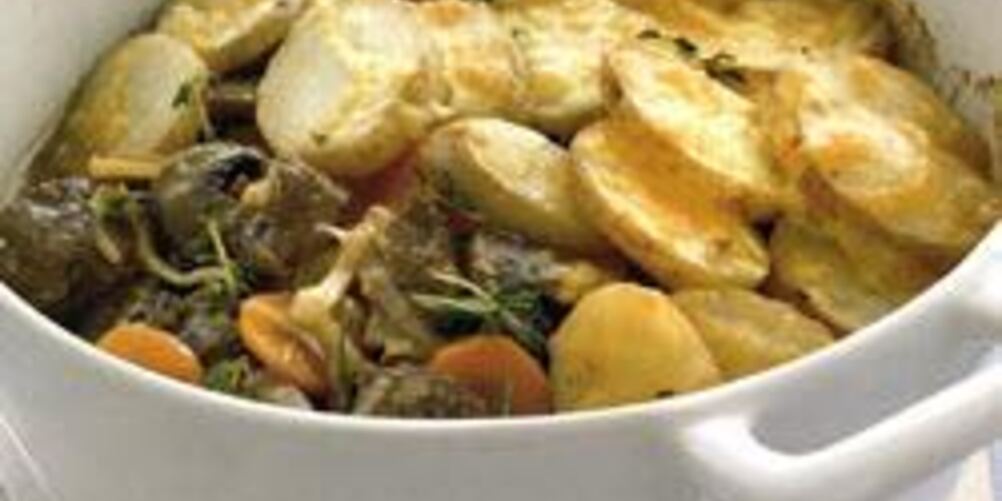 Рецепт тушеная баранина с картофелем