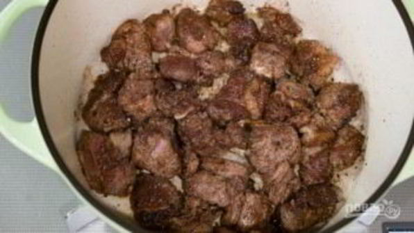 тушеная баранина с кускусом