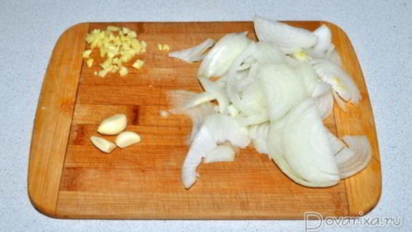 тушеная баранина с машем