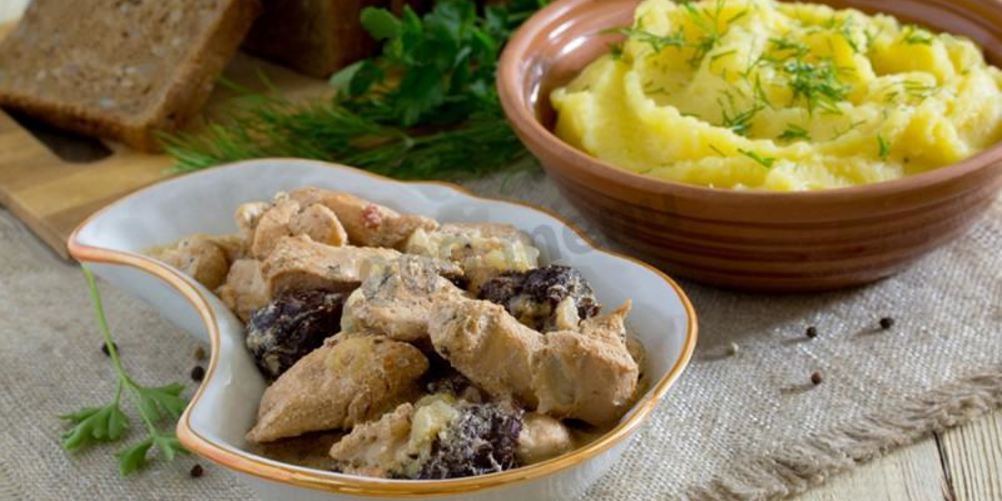 Рецепт тушеное филе курицы